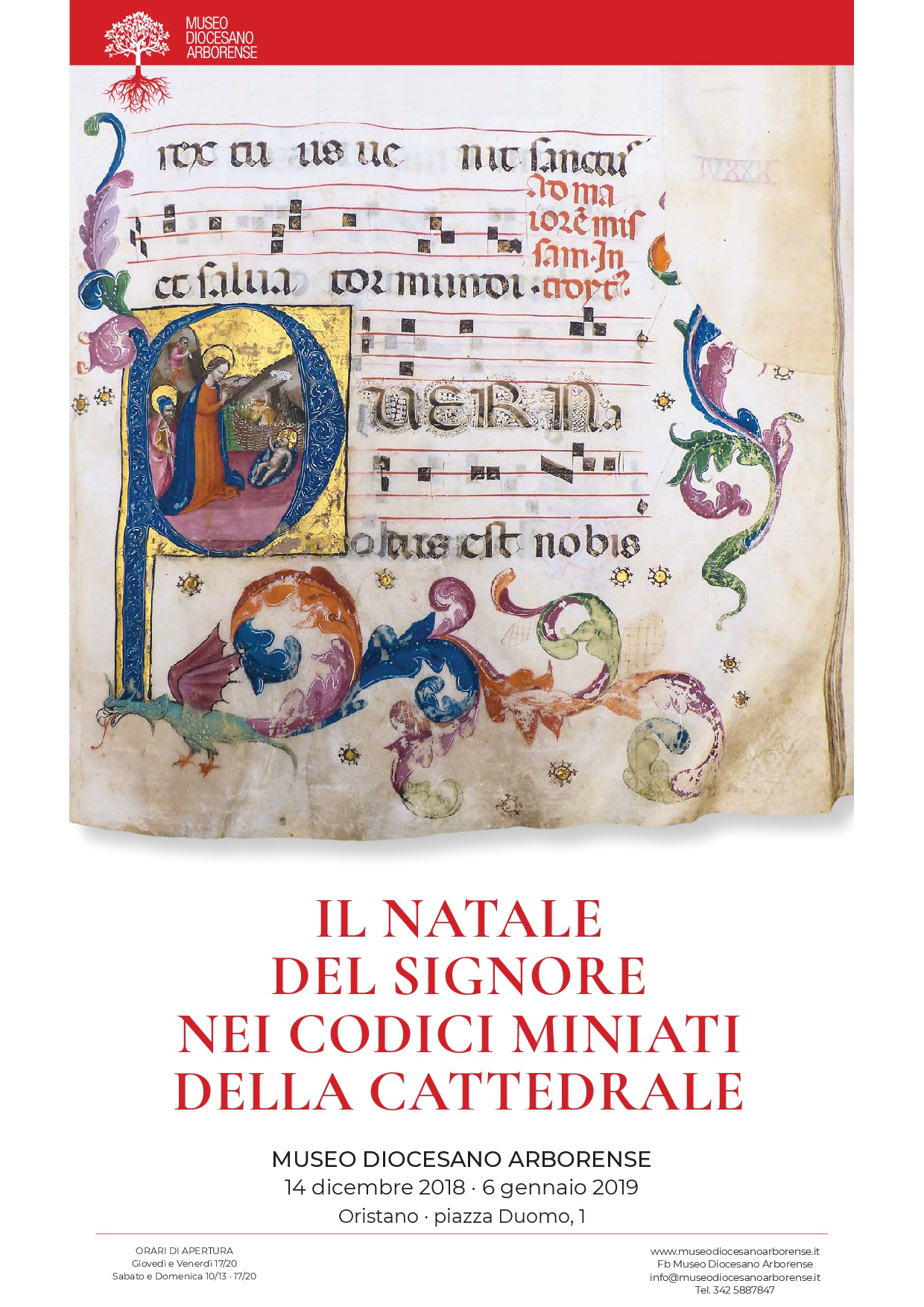 Codici miniati locandina 30x50 1
